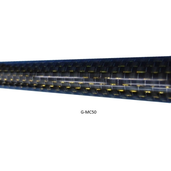 カラーパターン付きカーボンパイプ500mm(G-MC50-13)